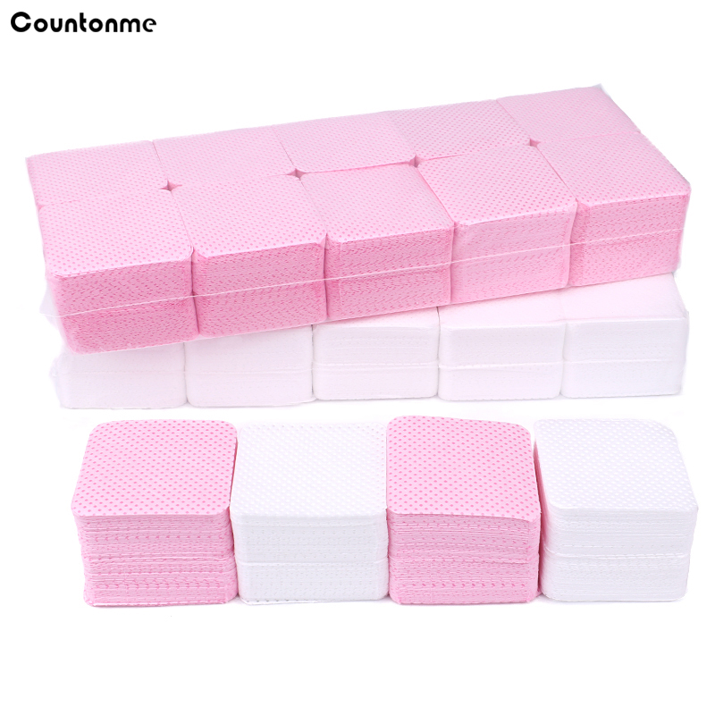 Nail Art Remove - 1000 szt. Bawełniane chusteczki do usuwania