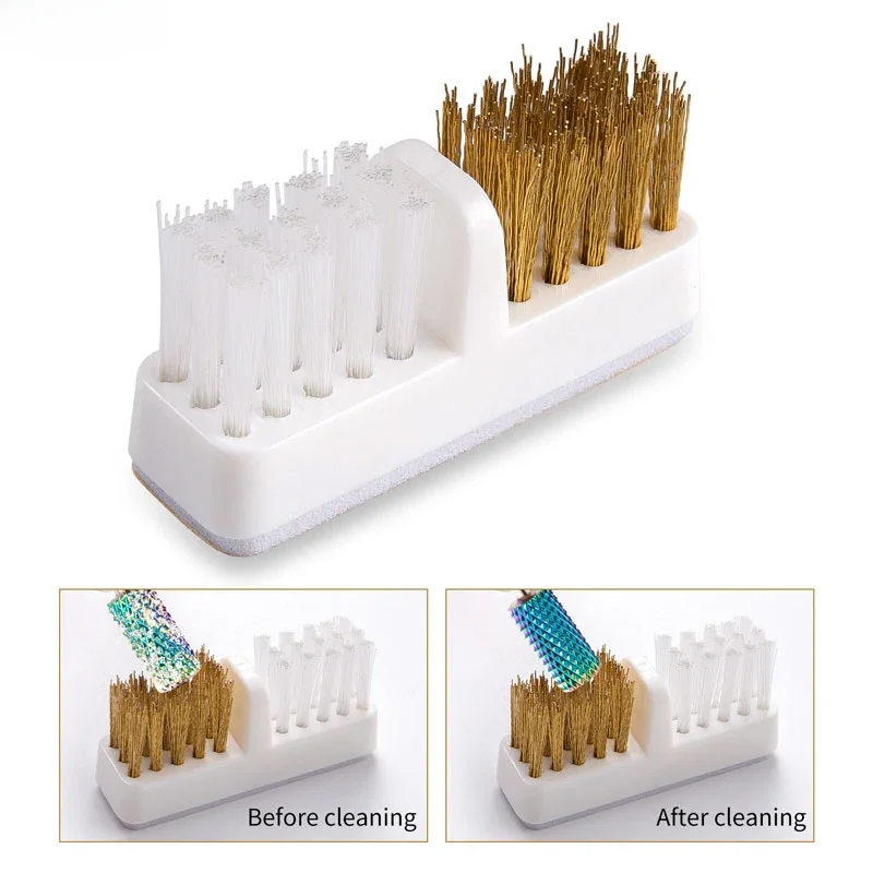 Nail Fan Brush - Wiertło do paznokci z drutu miedzianego