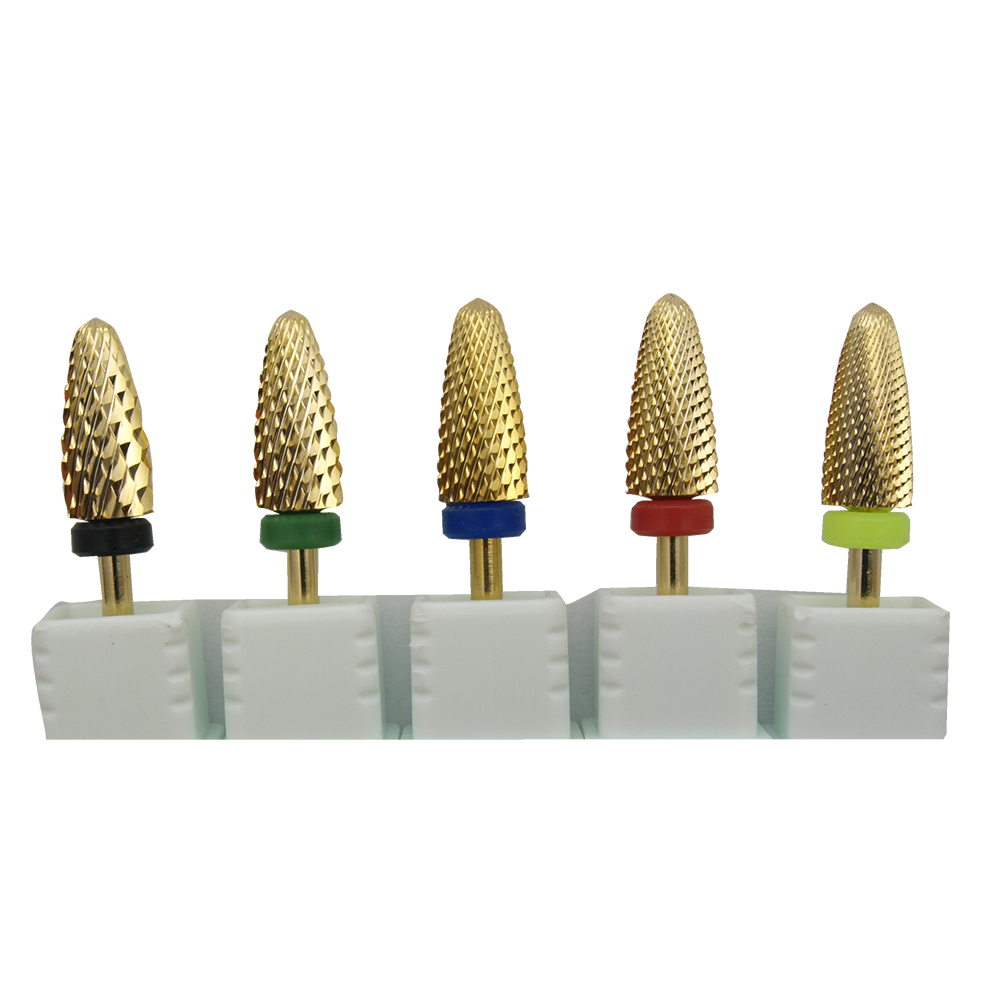 Nail Art Gold - Łatwy paznokci 1 sztuk złota powlekane