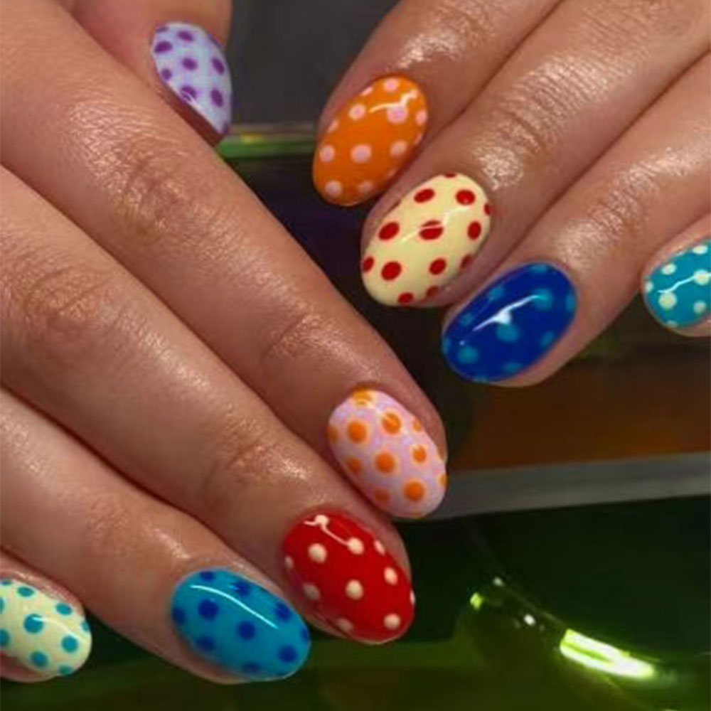 Nail Art Oval - 24 szt./zestaw Krótkie Owalne Paznokcie z