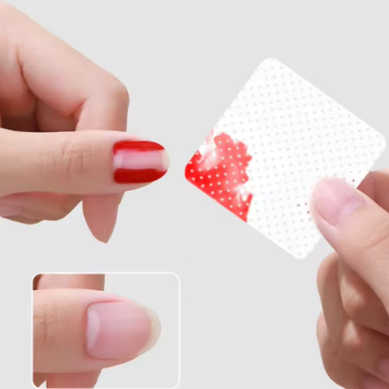 Nail Art Remove - Chusteczki do paznokci, żel do usuwania