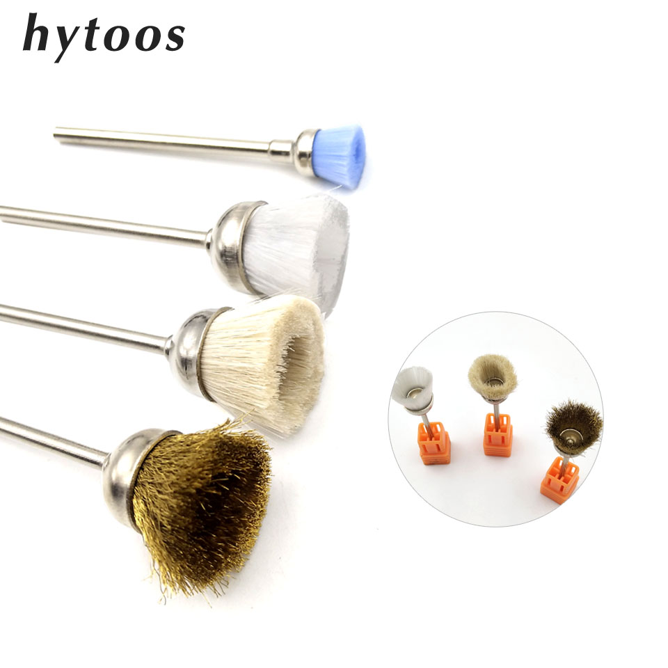 Nail Fan Brush - HYTOOS 1 szt. Wiertła do paznokci