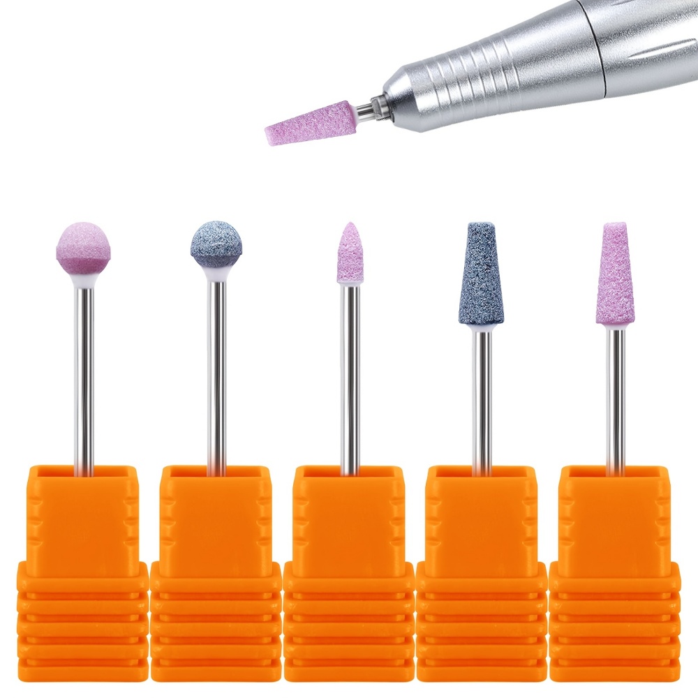 Nail Fan Brush - Głowica kwarcowa do polerowania paznokci, akcesorium
