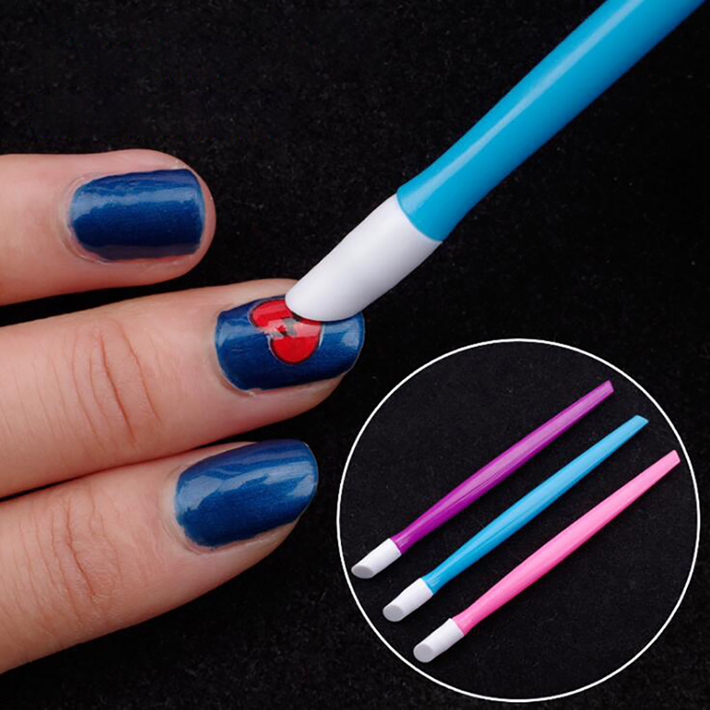 Nail Art For Men - Plastikowy uchwyt do skórek paznokci Push