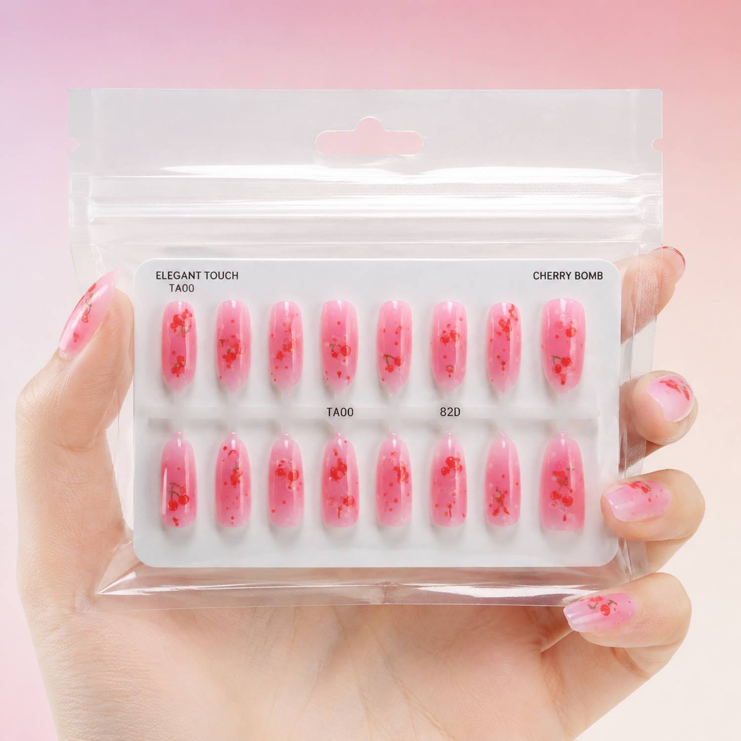 1 Opakowanie Miękkich Gradient – Nail Art Pink Soft recenzja i cena
