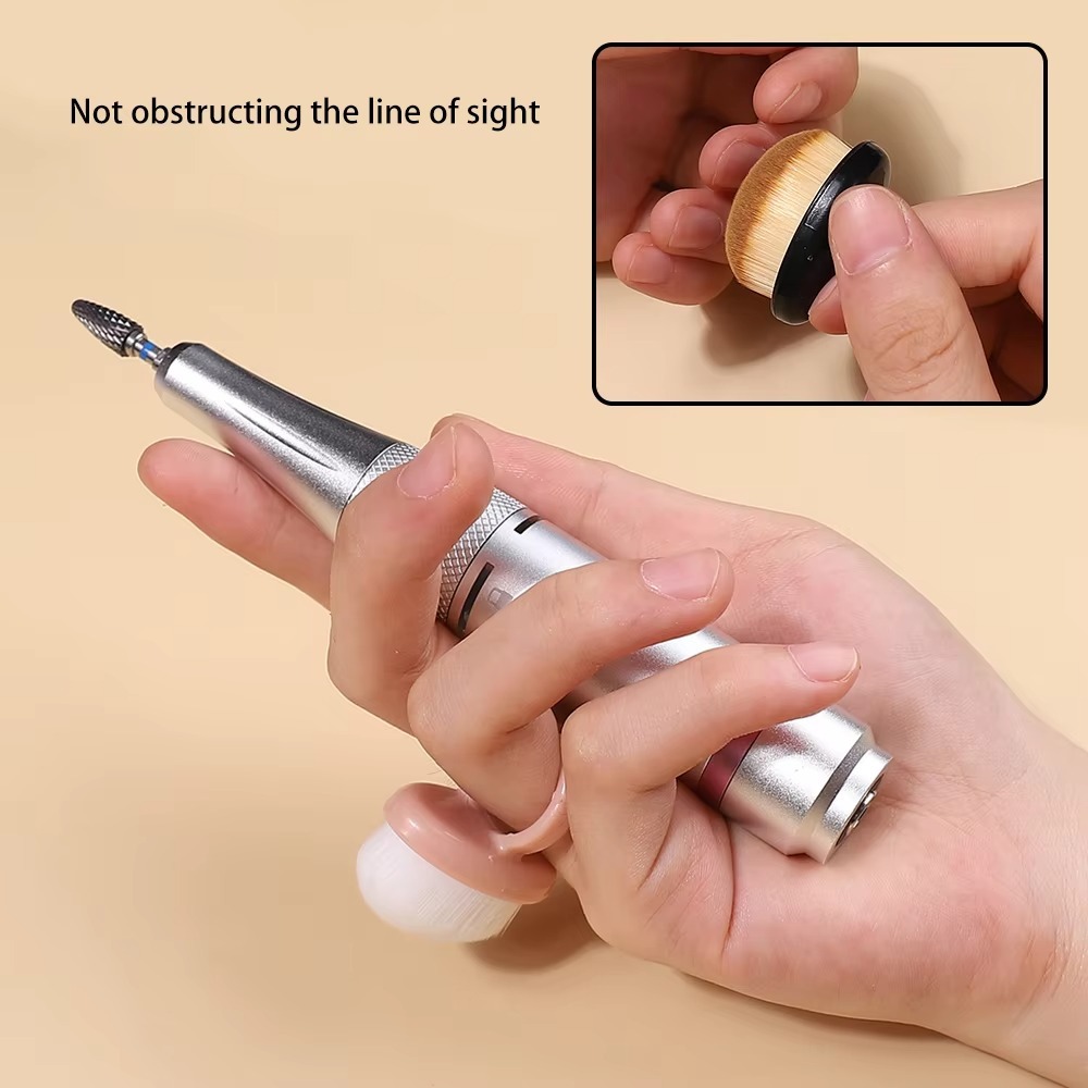 Regulowana owalna szczotka do  – Nail Art For Men recenzja i cena