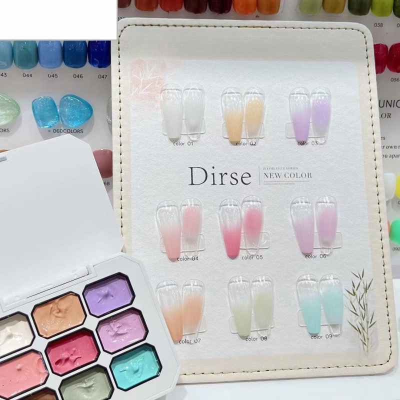 Żele do paznokci w formie pask – Nail Art Emerald recenzja i cena