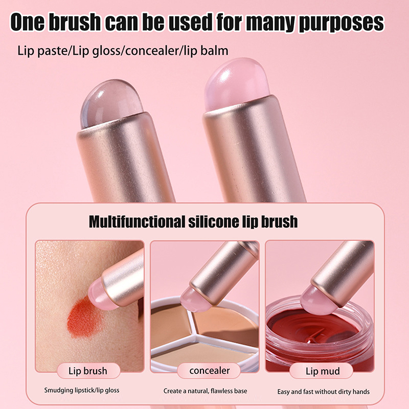 Silikonowy pędzelek do zdobien – Nail Art Pink Soft recenzja i cena