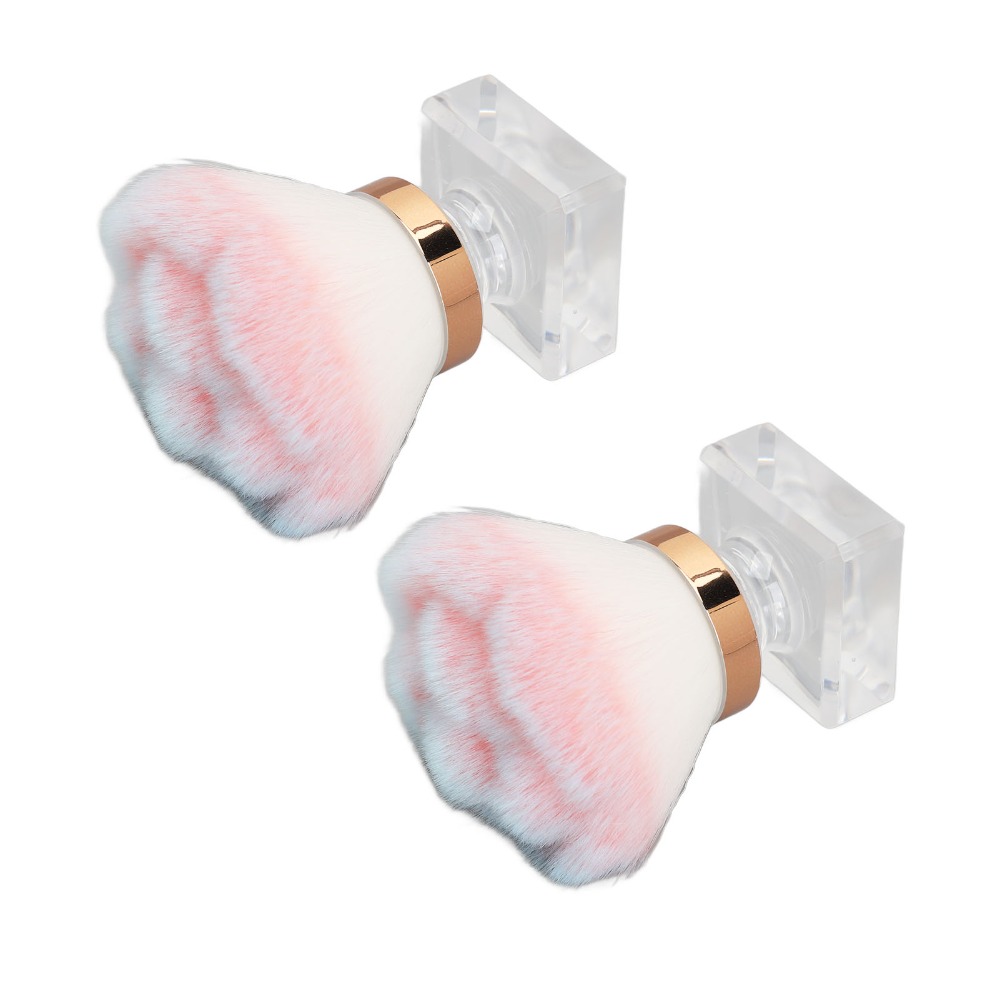 2 szt. Różowa miękka szczotecz – Nail Art Pink Soft recenzja i cena