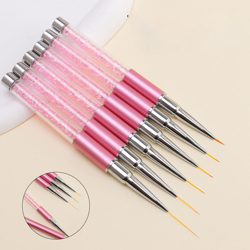 6 sztuk/zestaw Akrylowe pędzel – Nail Fan Brush recenzja i cena