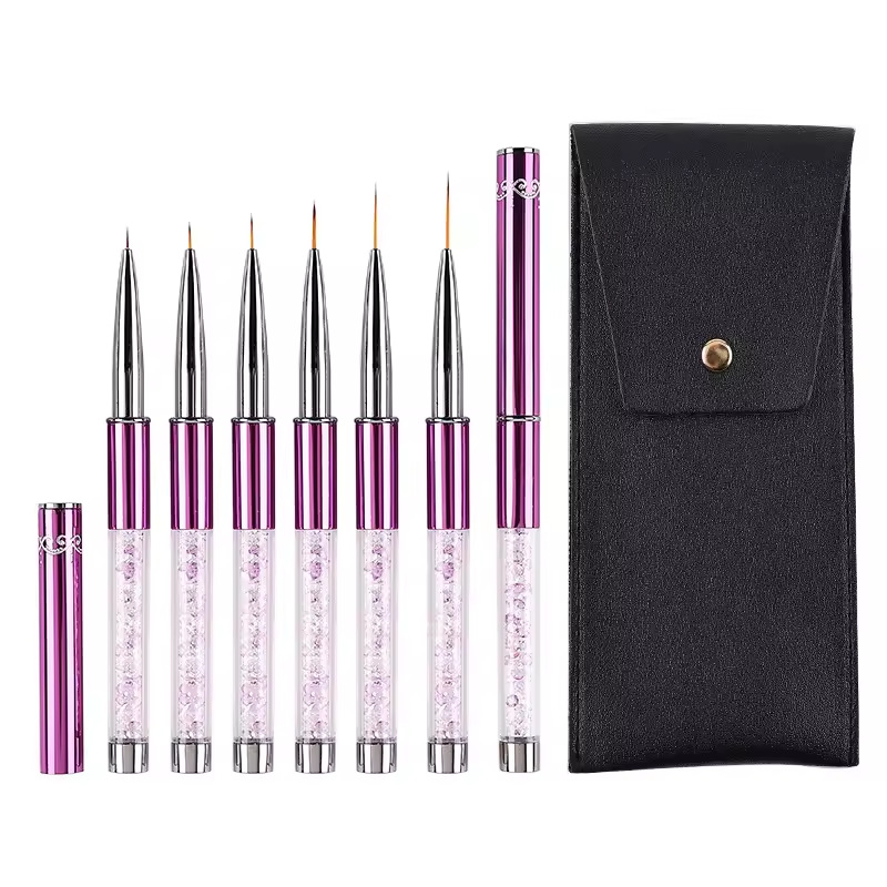 6 sztuk/zestaw Akrylowe pędzel – Nail Fan Brush recenzja i cena