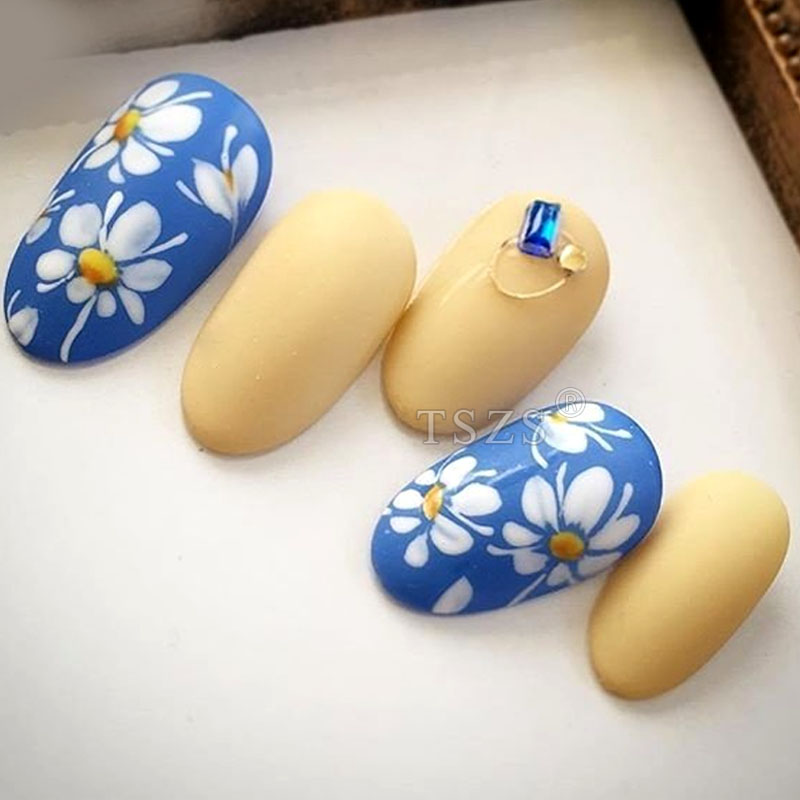 TSZS 200szt Krótkie Średnie Ow – Nail Art Viral recenzja i cena