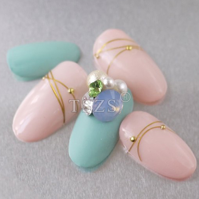 TSZS 200szt Krótkie Średnie Ow – Nail Art Viral recenzja i cena