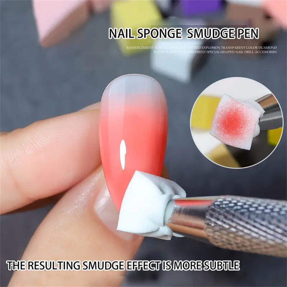 Zestaw gąbek do zdobienia pazn – Nail Fan Brush recenzja i cena