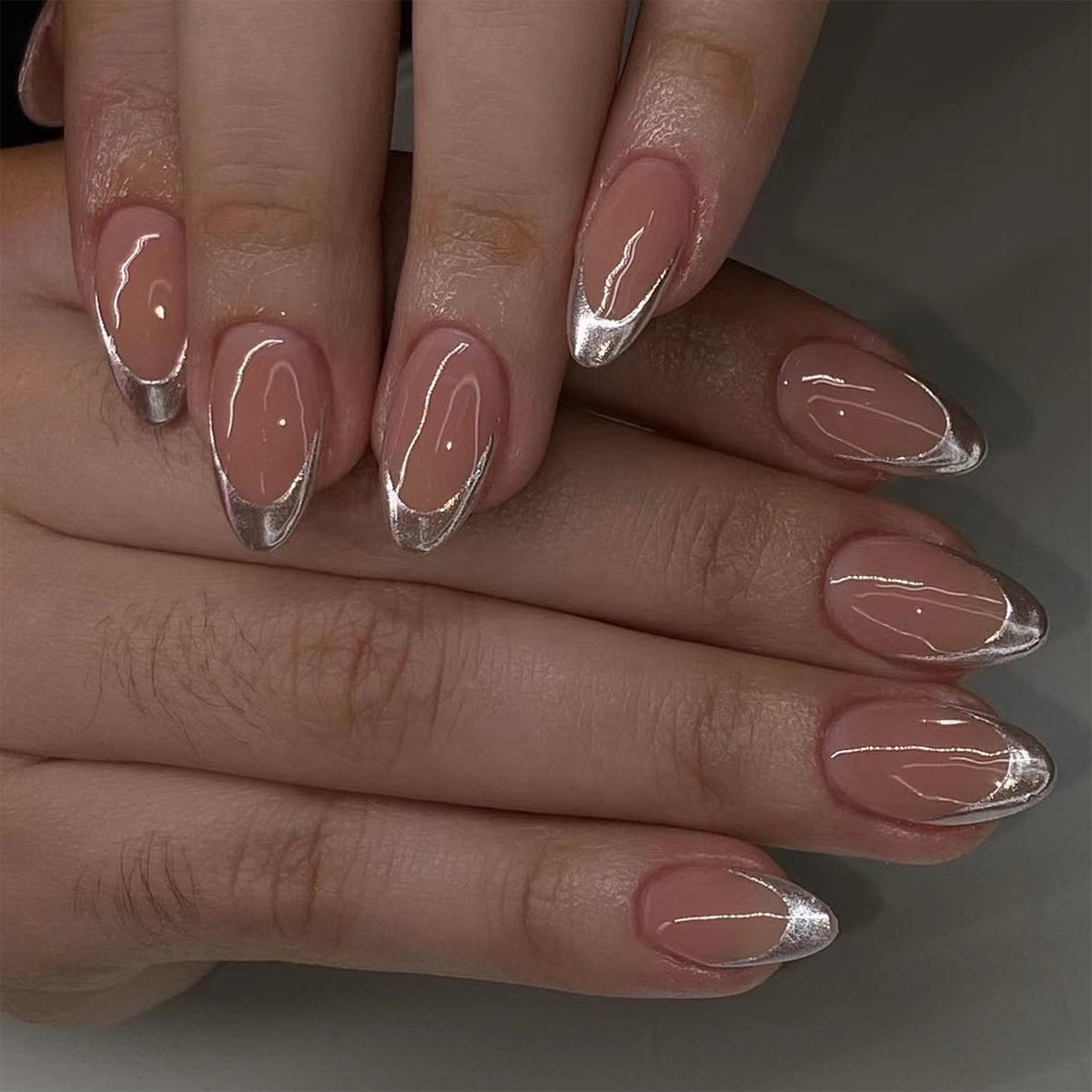 24 szt. Proste Zielone Francus – Nail Art Oval recenzja i cena