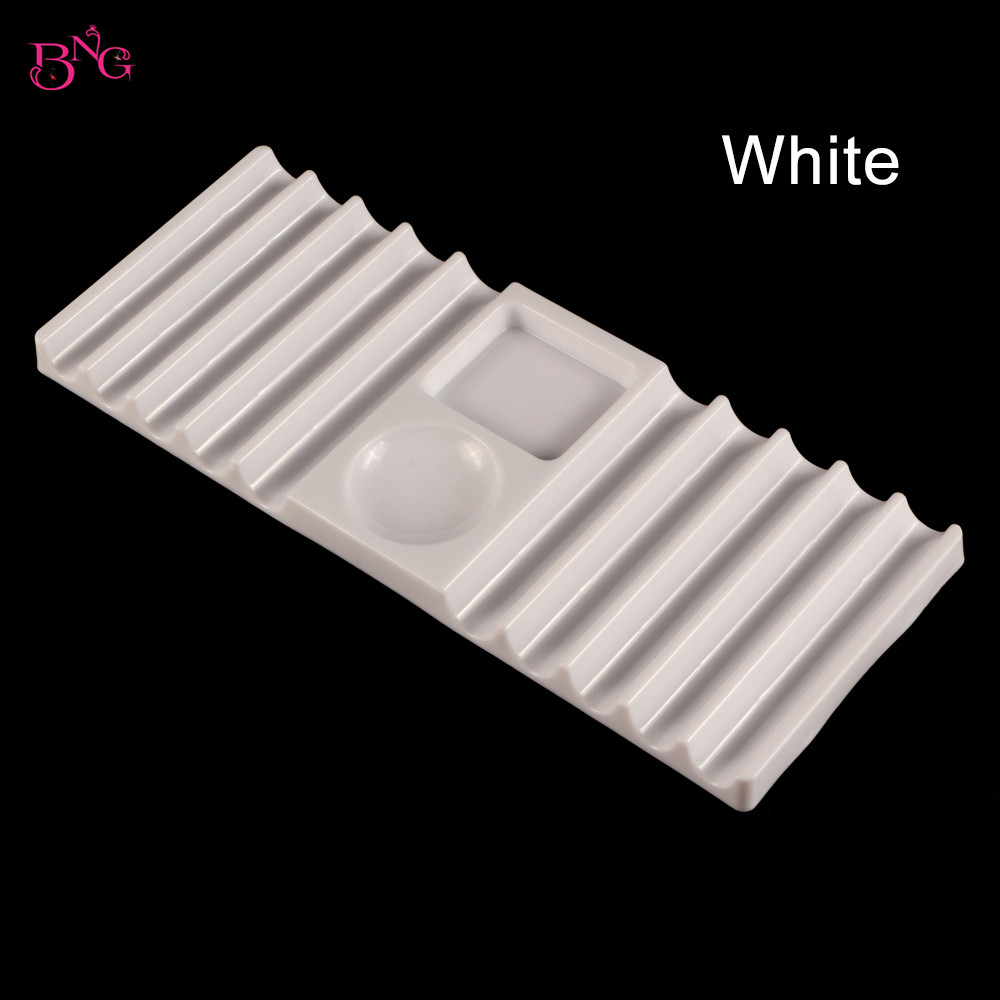 Stojak na dwa szablony BNG, pl – Nail Fan Brush recenzja i cena