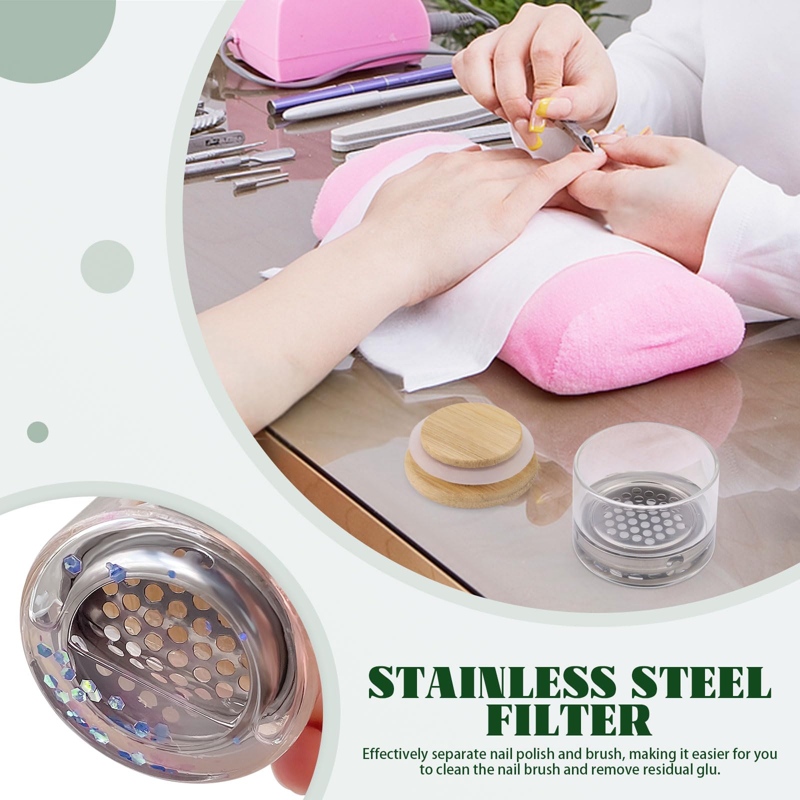 Kubek do czyszczenia pędzli do – Nail Fan Brush recenzja i cena