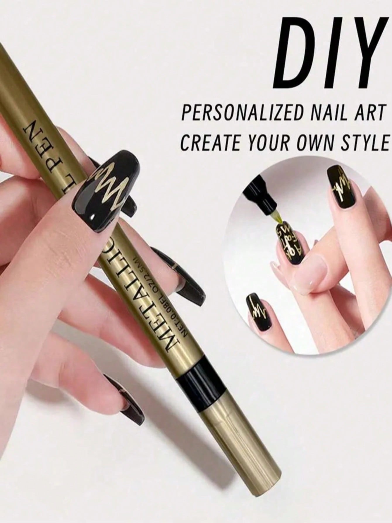 Pióro do zdobienia paznokci 0. – Nail Art Gold recenzja i cena