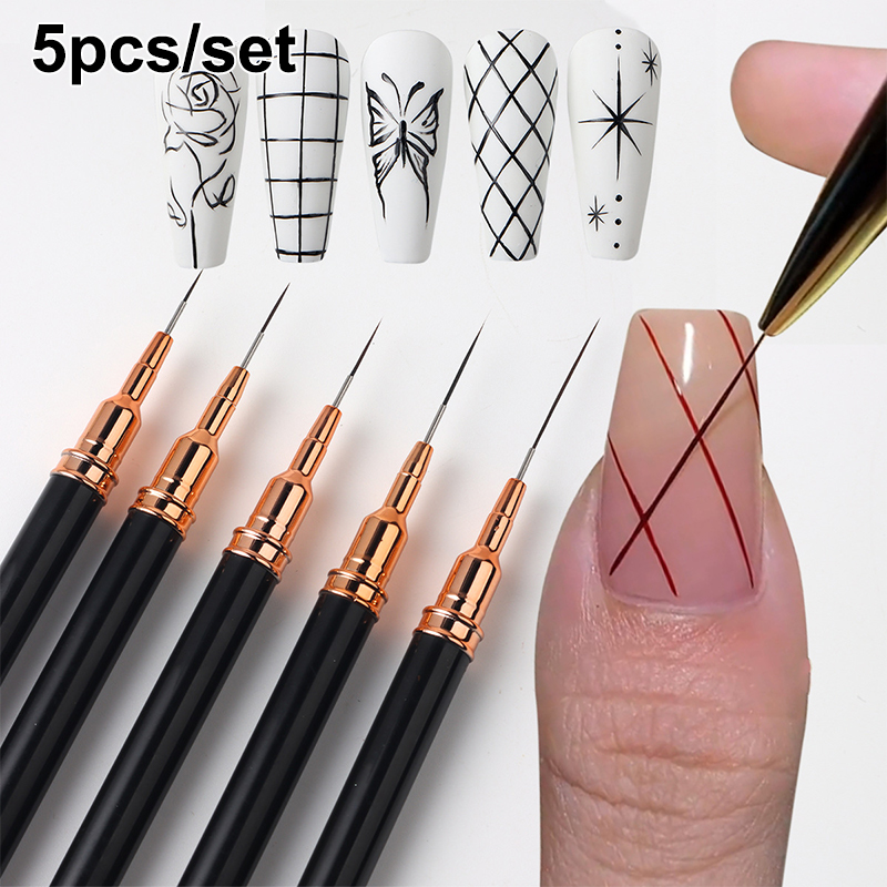 # 5 sztuk/zestaw Profesjonalne – Nail Fan Brush recenzja i cena