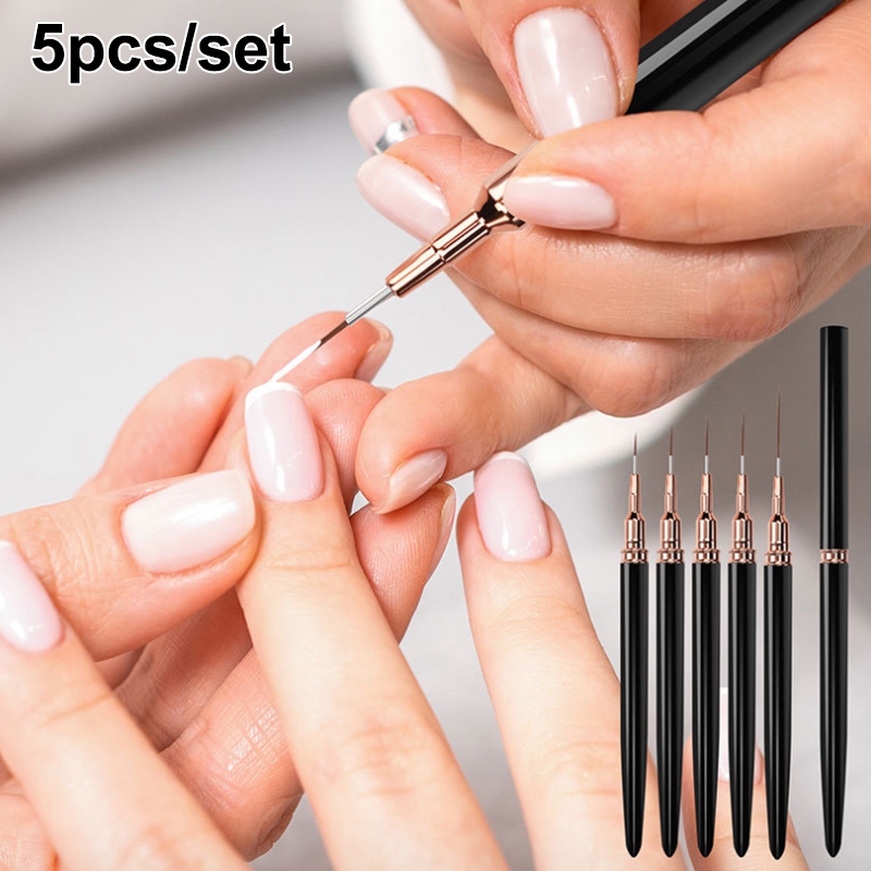 # 5 sztuk/zestaw Profesjonalne – Nail Fan Brush recenzja i cena