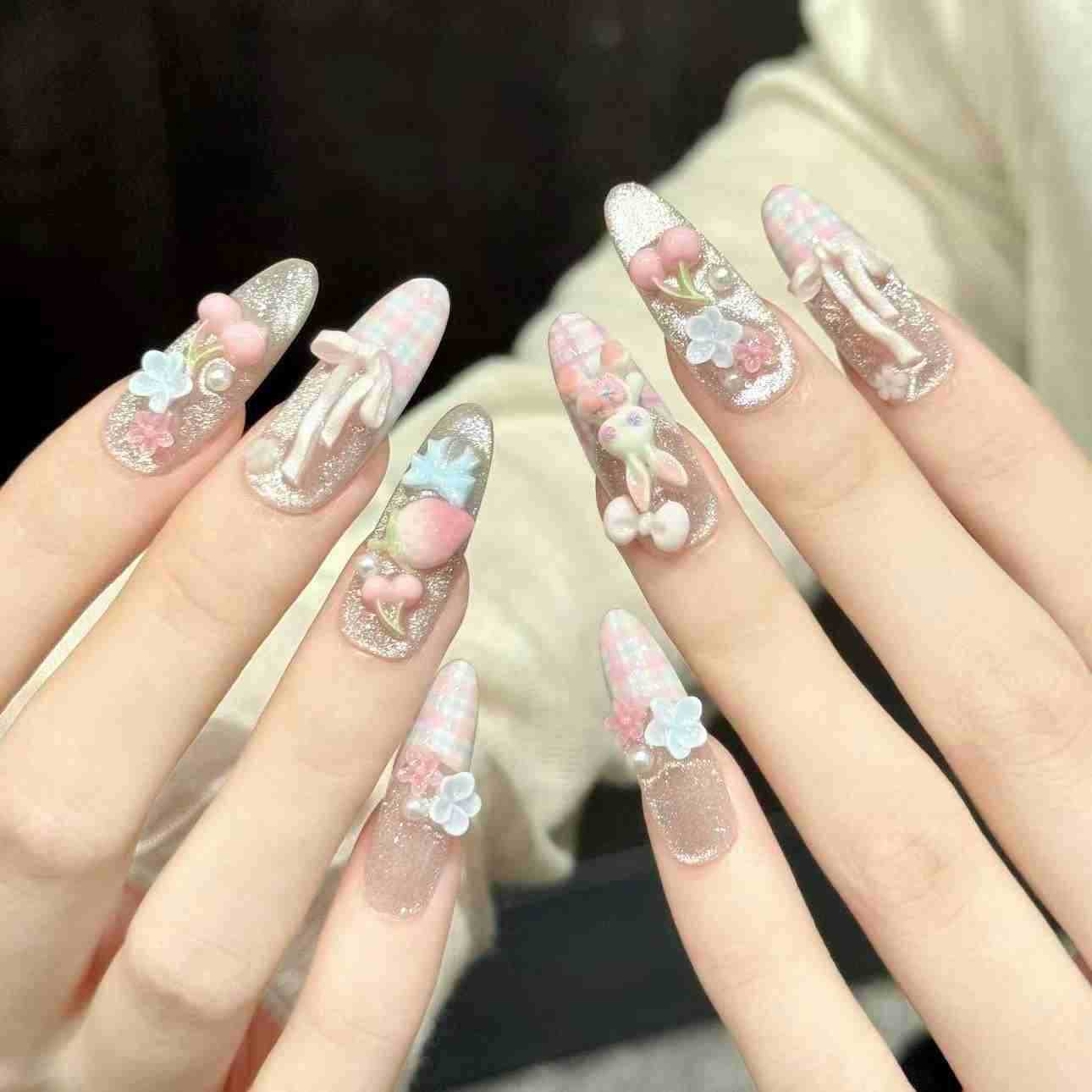 10 szt. Owalnych, ręcznie doci – Nail Art Oval recenzja i cena