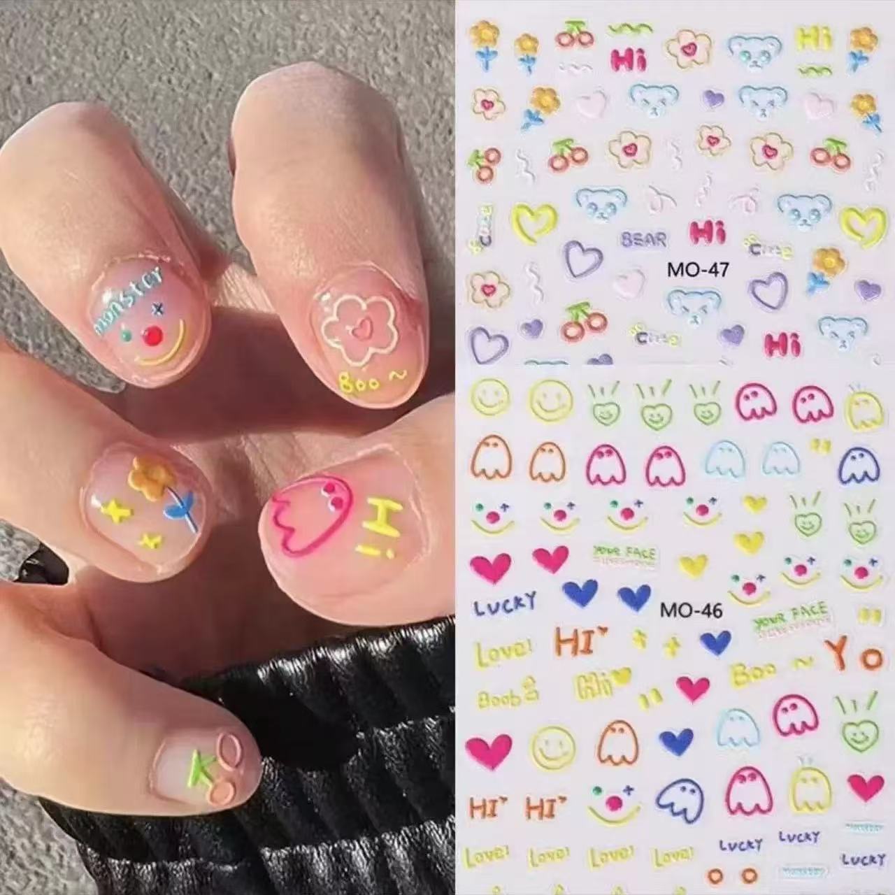 Naklejki na paznokcie z motywe – Nail Art Viral recenzja i cena