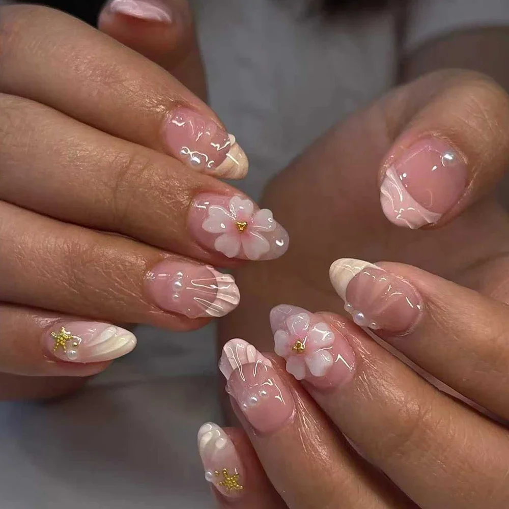 Krótkie Owalne Sztuczne Paznok – Nail Art Oval recenzja i cena