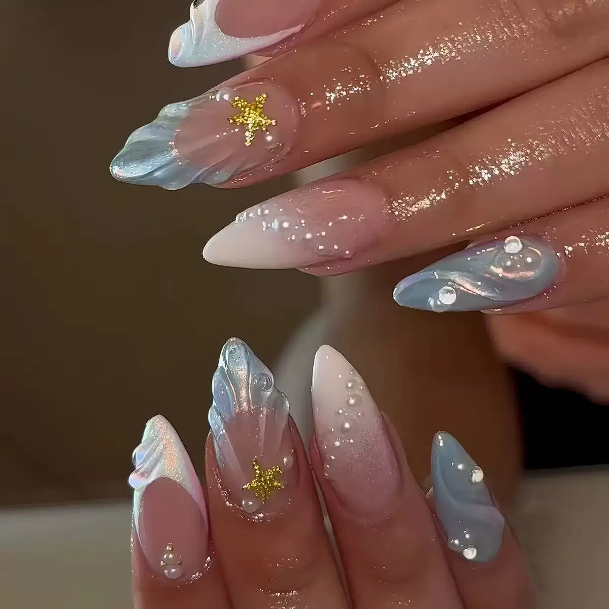 Krótkie Owalne Sztuczne Paznok – Nail Art Oval recenzja i cena