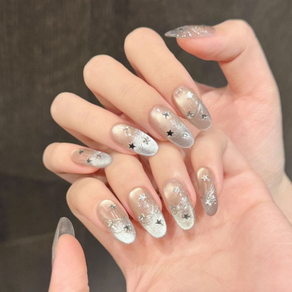 10 szt. Ręcznie Robione Sztucz – Nail Art Oval recenzja i cena