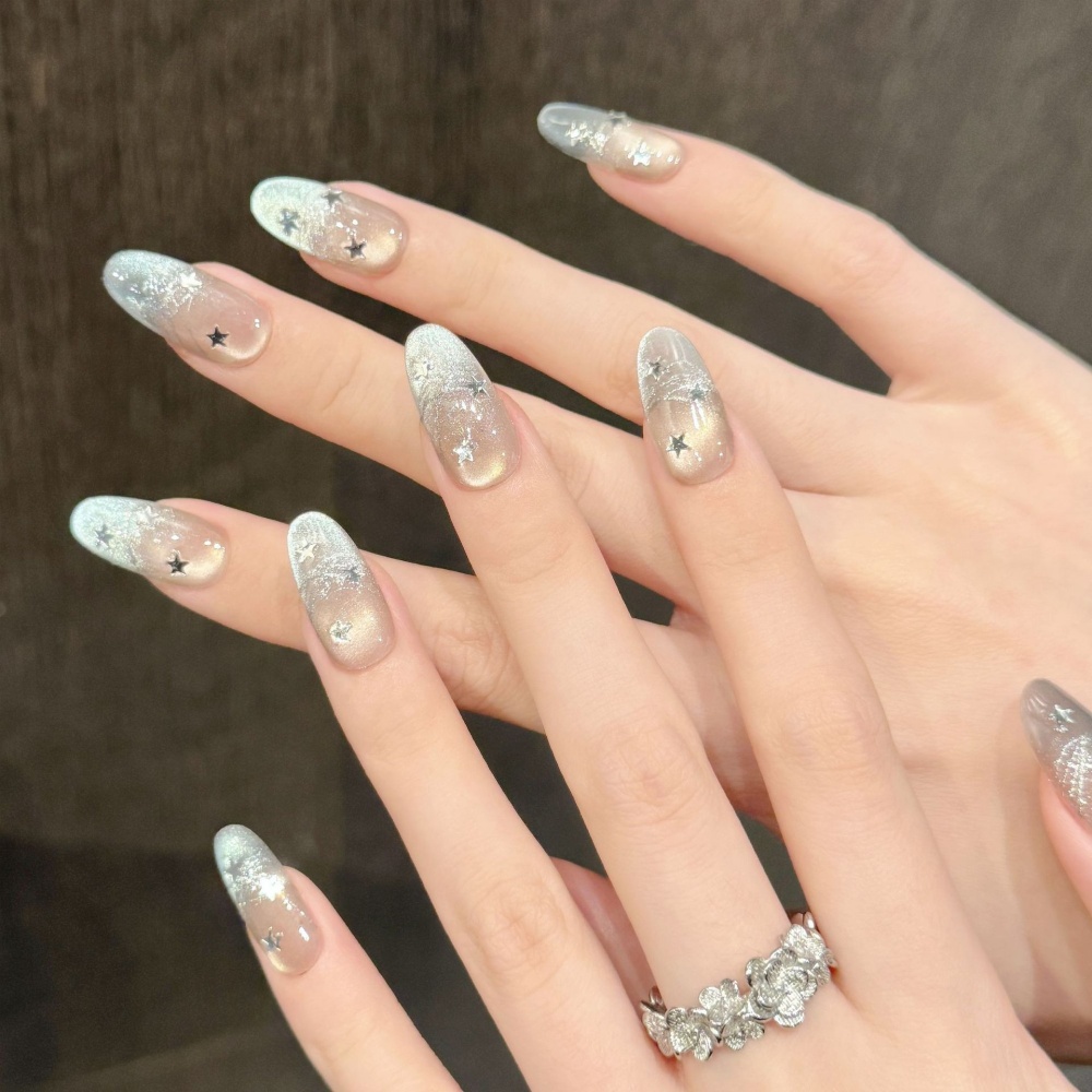 10 szt. Ręcznie Robione Sztucz – Nail Art Oval recenzja i cena