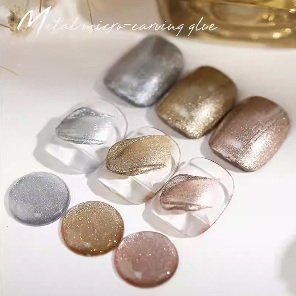 8g Metaliczny Żel do Rzeźbieni – Nail Art Gold recenzja i cena