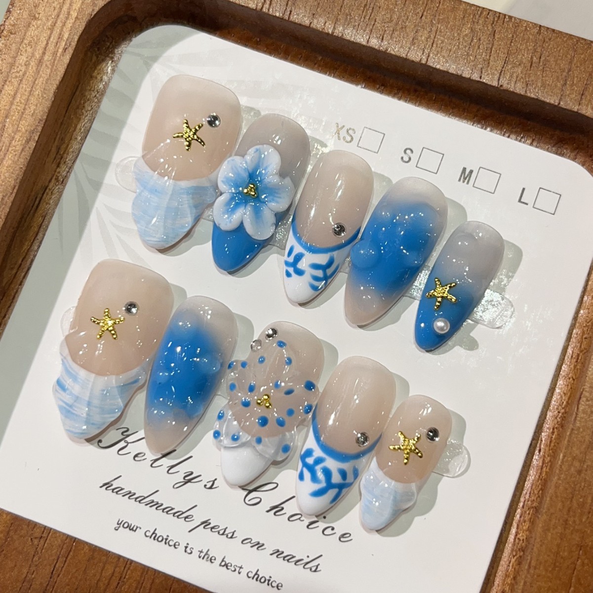 10 szt. Letnie, wyspowe sztucz – Nail Art Gold recenzja i cena