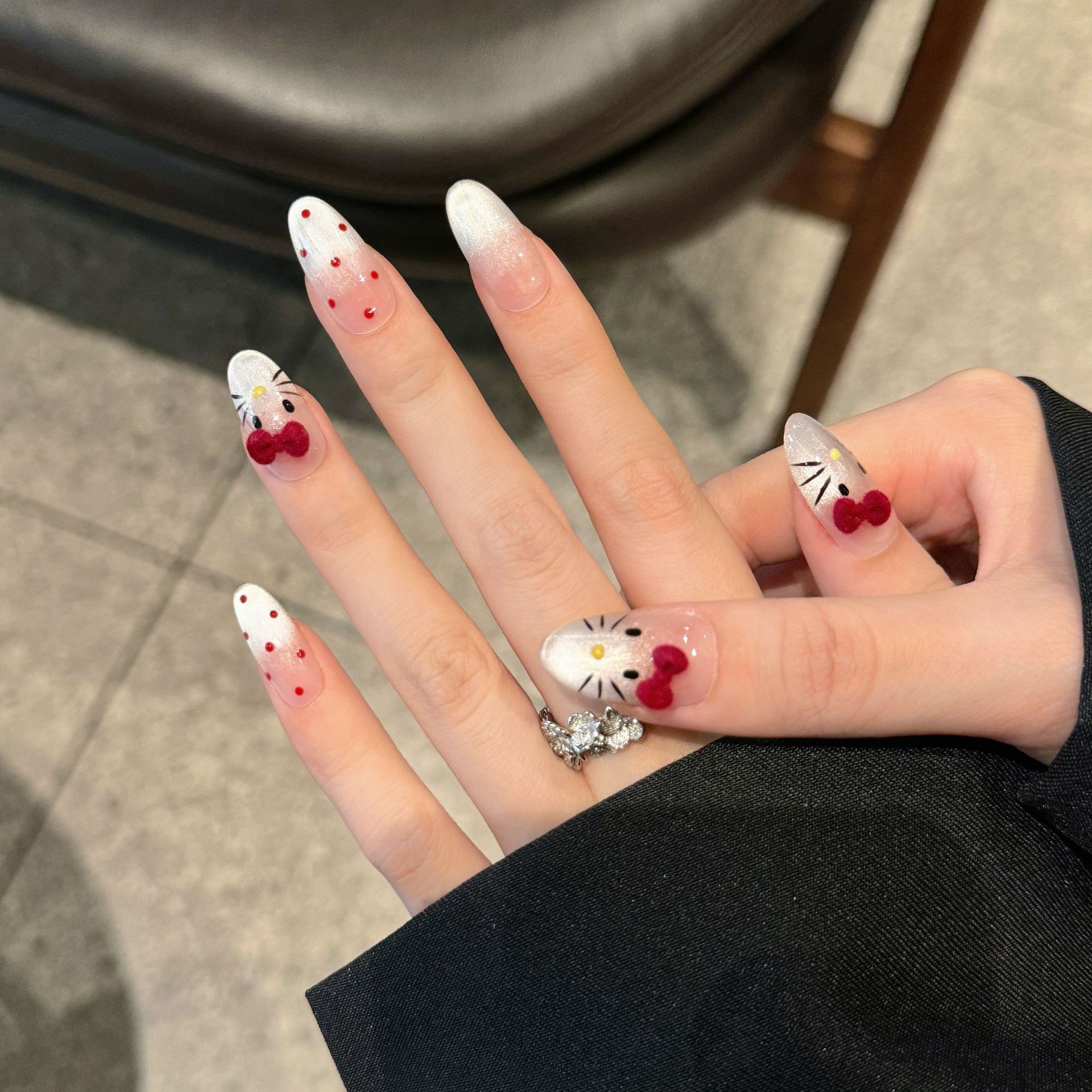 10 szt. Czysto ręcznie dociska – Nail Art Oval recenzja i cena