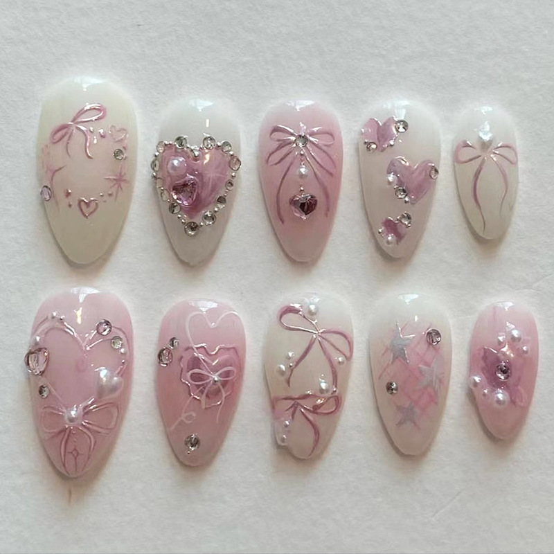 24 szt. Zielone sztuczne pazno – Nail Art Oval recenzja i cena