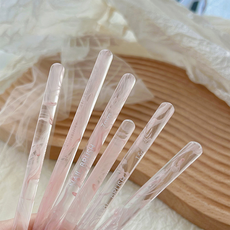 Nowe 1 szt. Pędzelki do zdobie – Nail Fan Brush recenzja i cena