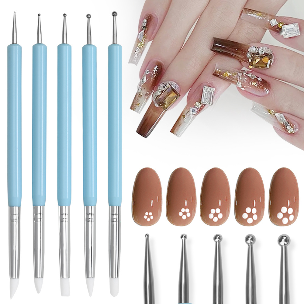 1/3/5/6 szt./zestaw Pędzelki d – Nail Fan Brush recenzja i cena