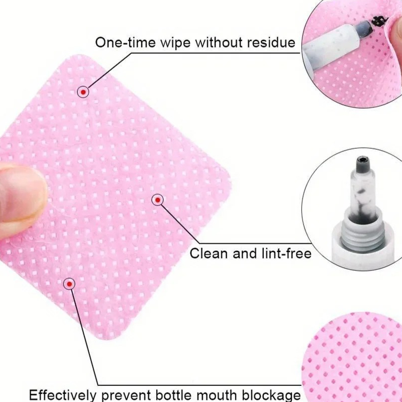20/600 szt. Bezpyłowe chustecz – Nail Art Remove recenzja i cena