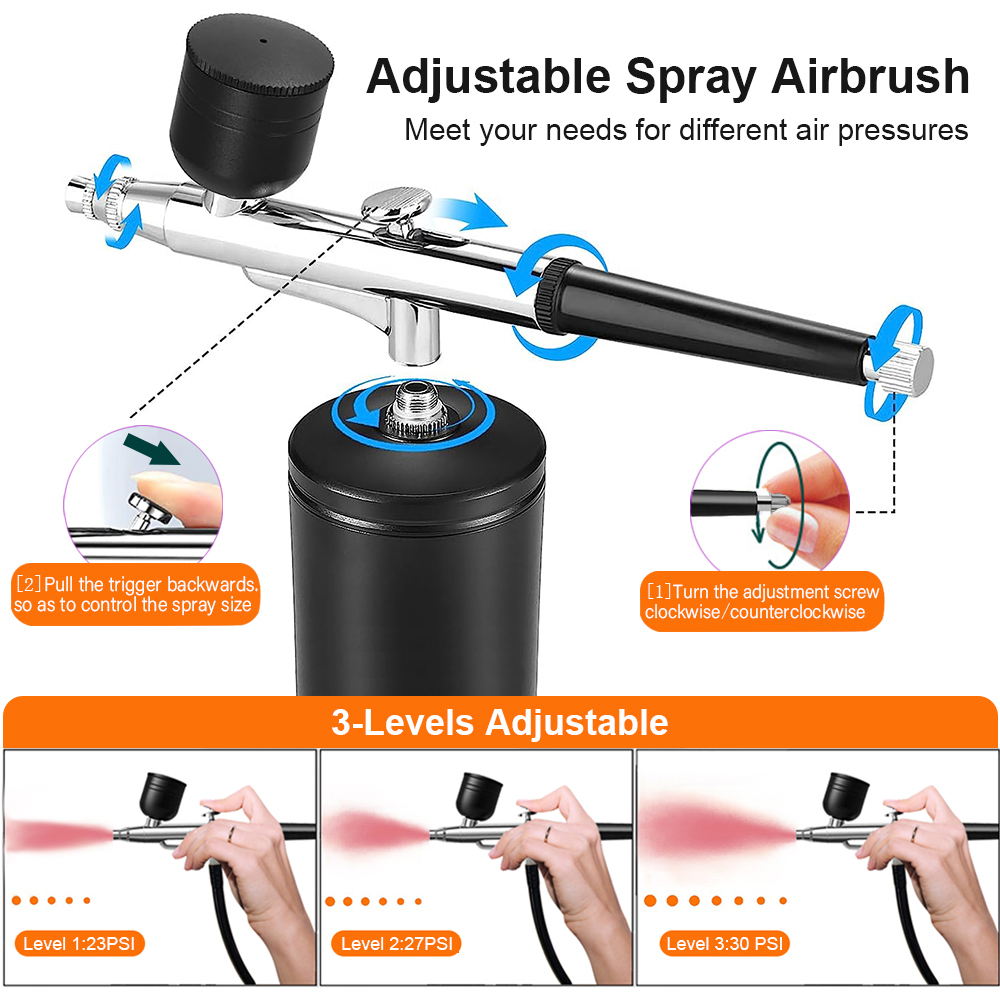 Aerograf do paznokci ze spręża – Nail Fan Brush recenzja i cena